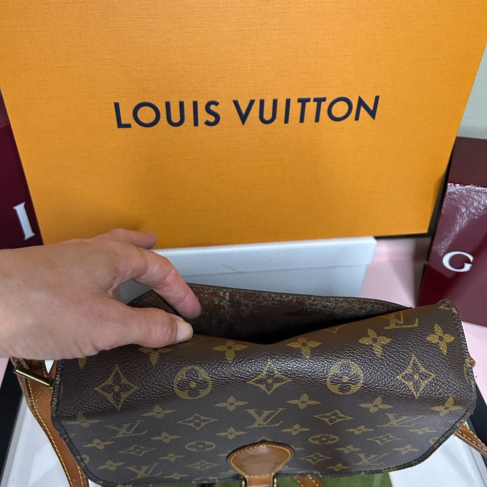 Louis Vuitton Monogram St. Cloud Crossbody Shoulder Bag Vintage - Picture 7 of 12